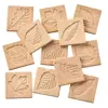 Match Me Sensory Leaf Tiles