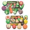 Fruit & Vegetable Sensory Play Stones Set