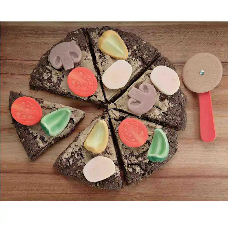 Sensory Play Stones, Pizza Toppings