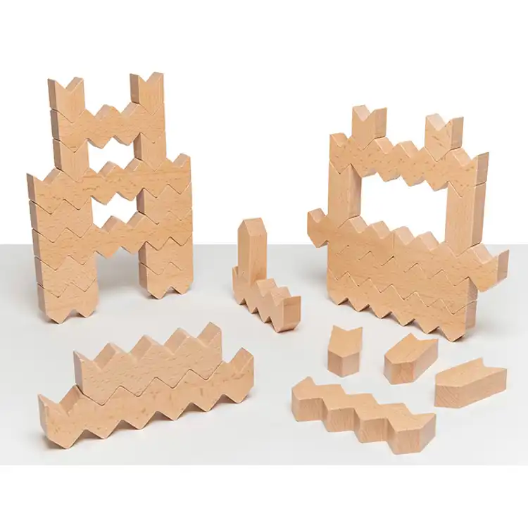 Zig Zag Blocks, 30 pieces