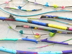 Bright and Beautiful Branches Art Activity