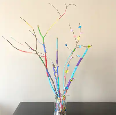 Bright & Beautiful Branches Art Activity