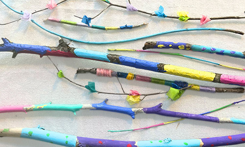 Bright and Beautiful Branches Art Activity
