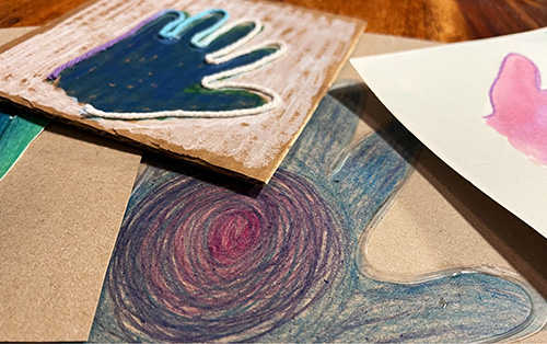 Breathing Activity Cards Activity Textured Outline