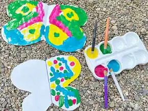 Butterfly Symmetry Painting Activity