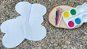 Butterfly Symmetry Painting Art Activity