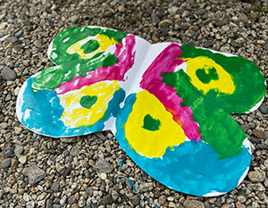 Butterfly Symmetry Painting Art Activity