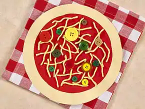 Loose Parts Pizza Activity