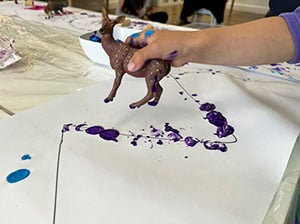 Pre-Writing Painting Art Activity
