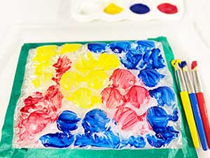 Printmaking Craft Activity for Children