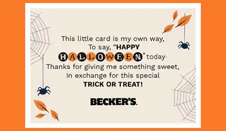Trick or Treat Cards