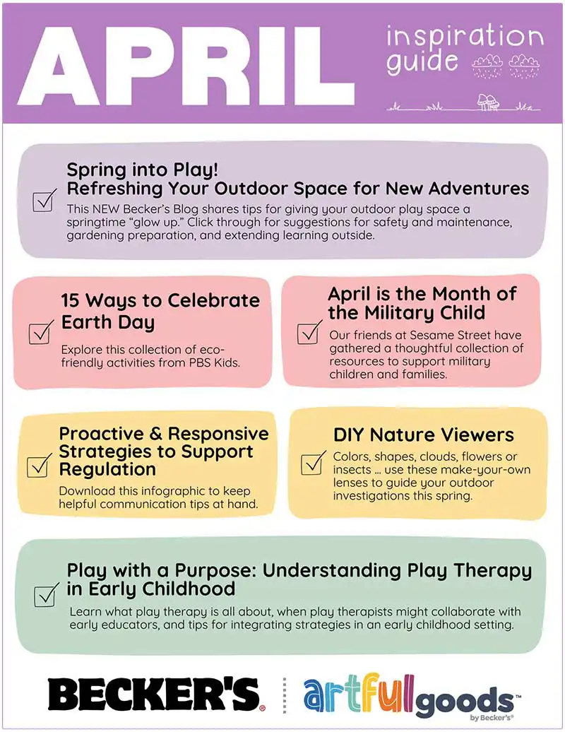 April Teacher Inspiration Guide