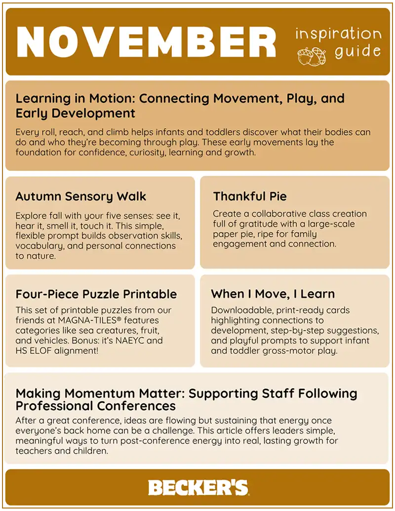 November 2025 Teacher Inspiration Guide