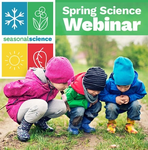 Becker's Spring Seasonal Science Kids Outside Exploring