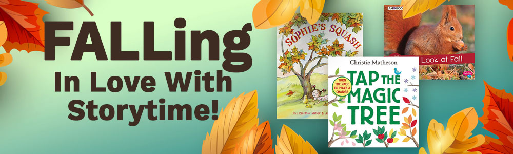 Falling in Love with Storytime Webinar Banner
