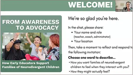 From Awareness to Advocacy Webinar Video