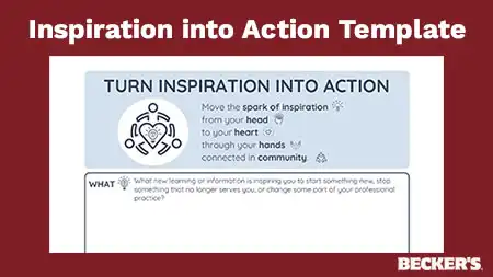 Inspiration into Action Template